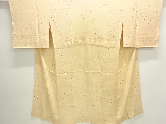 JAPANESE KIMONO / ANTIQUE HITOE JUBAN / SILK / KINSHA / KIKU